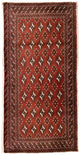 Alfombra Turkaman 130x60cm - Alfombra persa