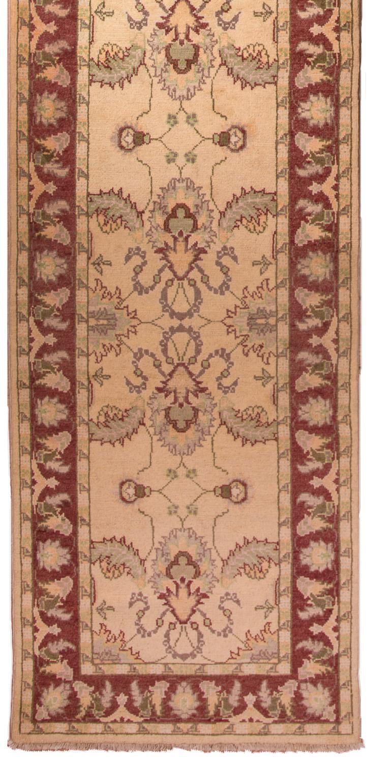 Alfombra de pasillo Alfombra Ziegler - 388 x 84 cm - beige