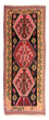 Alfombra de pasillo Alfombra Kelim - Antigua - 340 x 150 cm - multicolor
