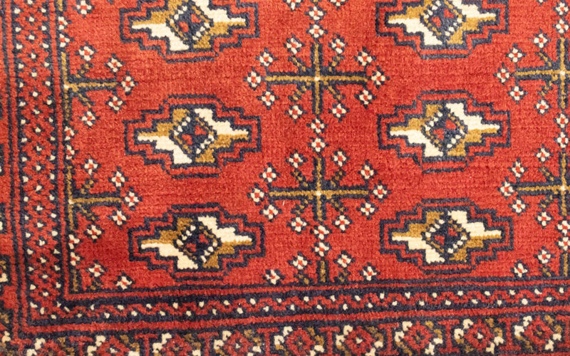 Alfombra Turkaman - 130 x 60 cm - óxido