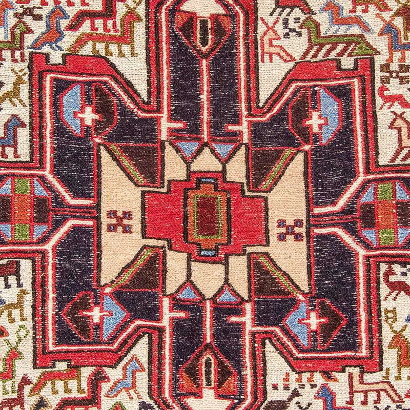 Alfombra Kelim - Oriental cuadrado  - 99 x 95 cm - beige