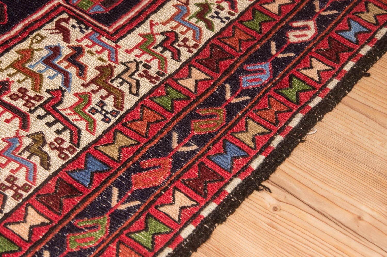 Alfombra Kelim - Oriental cuadrado  - 99 x 95 cm - beige