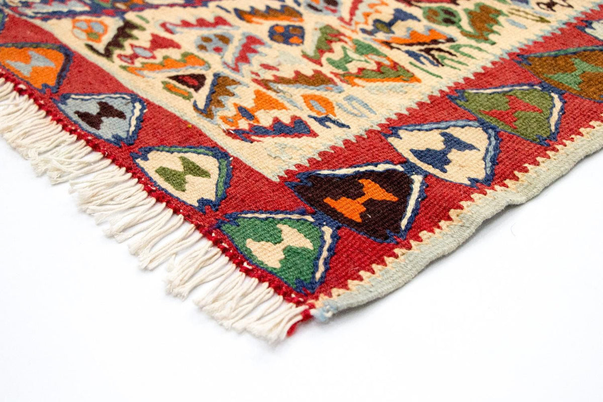 Alfombra Kelim - Antigua - 153 x 119 cm - azul