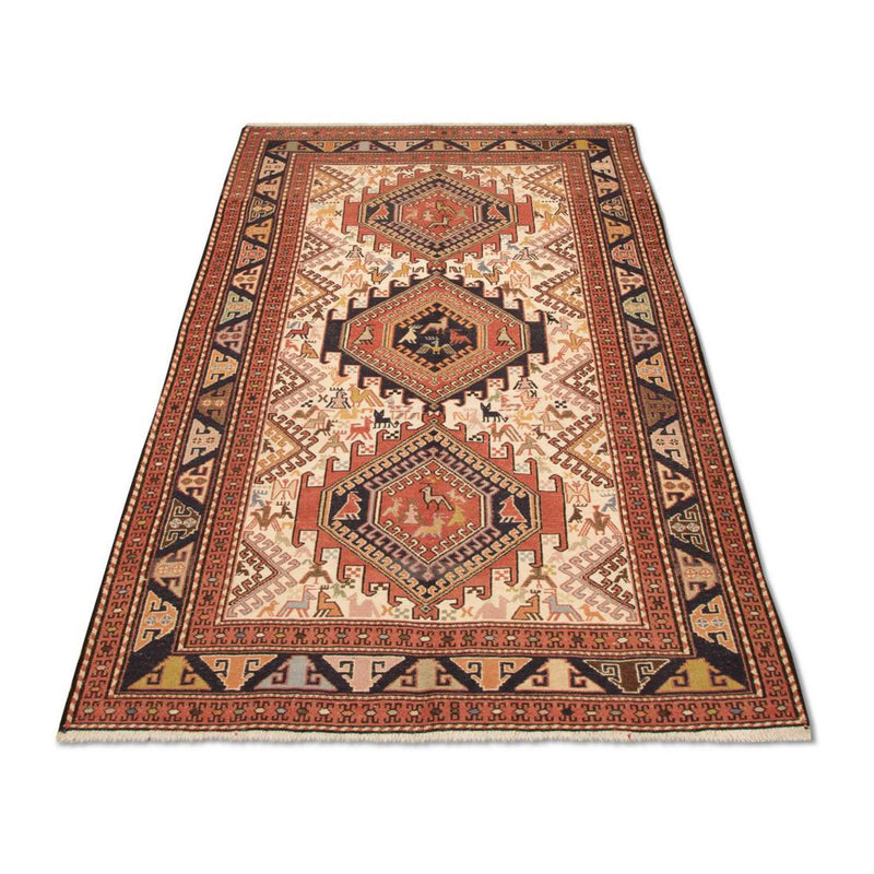 Alfombra Kelim - Oriental - 194 x 122 cm - marrón