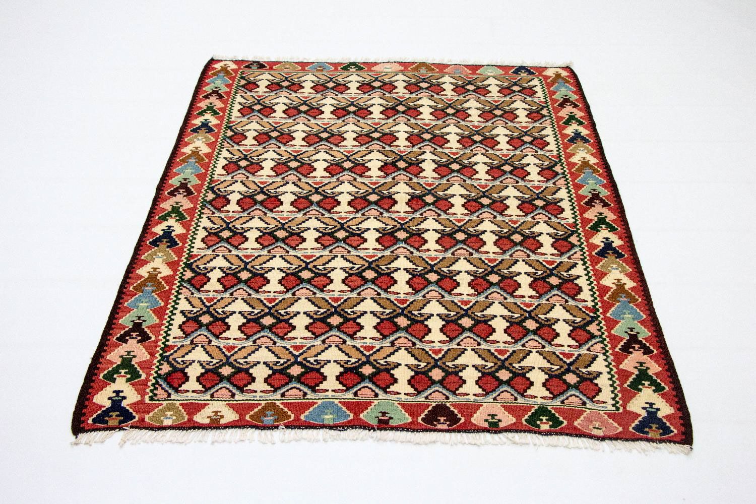 Alfombra Kelim - Oriental - 143 x 105 cm - multicolor