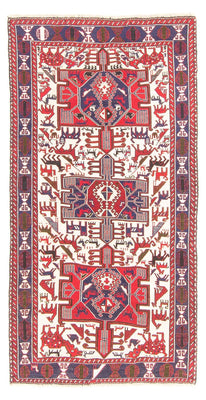 Alfombra de pasillo Alfombra Kelim - Oriental - 205 x 110 cm - crema
