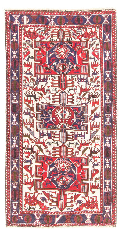 Kilim de seda Alfombra 110x205cm