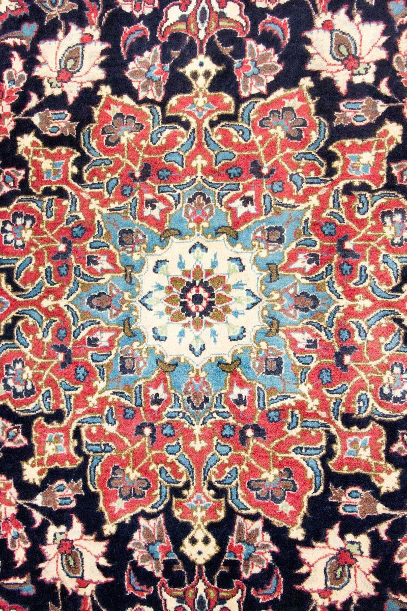 Alfombra persa - Clásica - 412 x 295 cm - azul oscuro