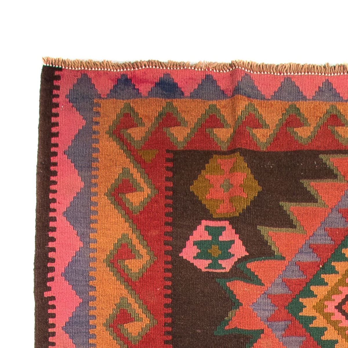 Kilim antiguo Alfombra 155x330cm