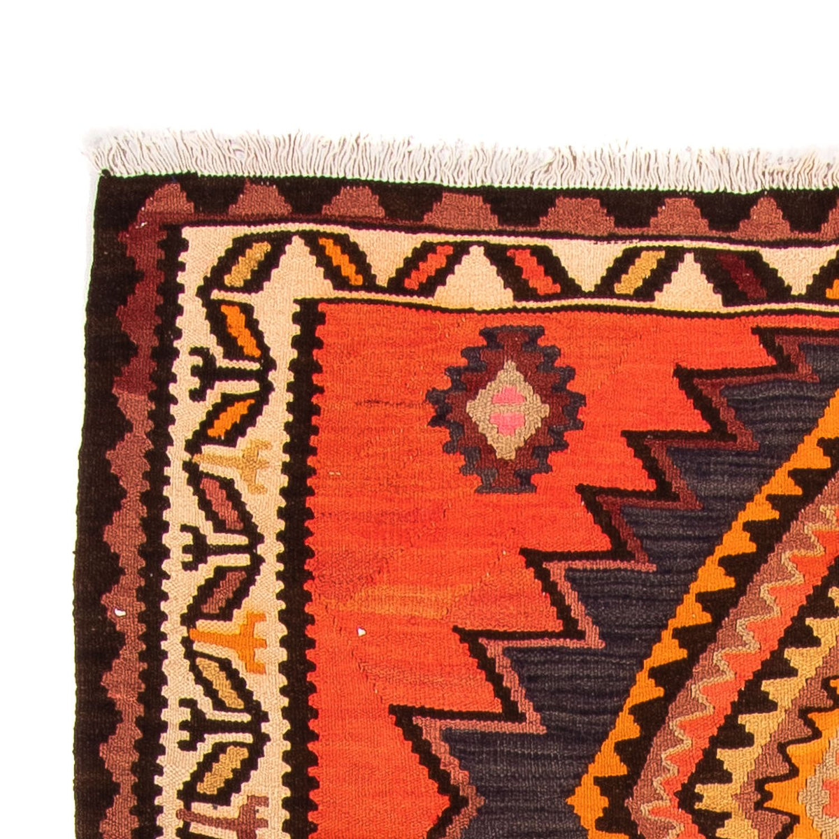 Kilim antiguo Alfombra 140x275cm
