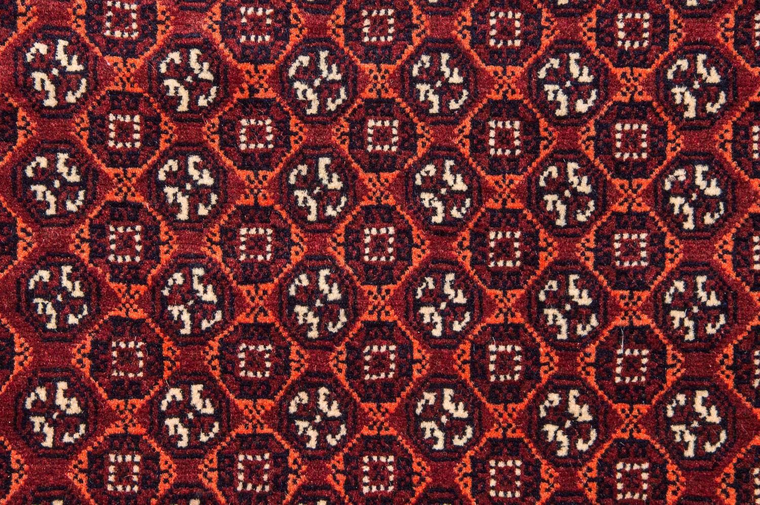 Alfombra de pasillo Alfombra afgana - Bukhara - 292 x 86 cm - rojo
