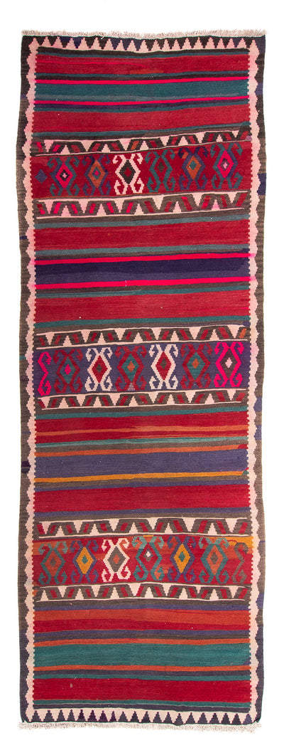 Kilim antiguo Alfombra 140x370cm