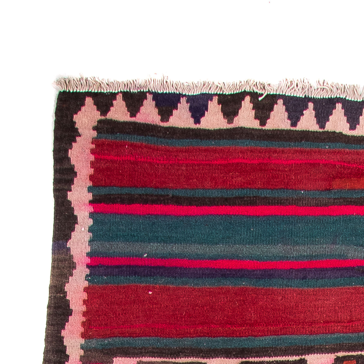 Kilim antiguo Alfombra 140x370cm