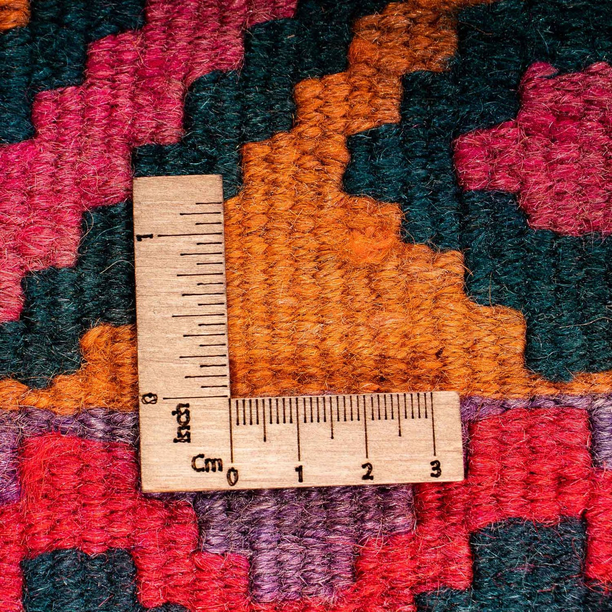 Alfombra de pasillo Alfombra Kelim - Antigua - 335 x 150 cm - multicolor