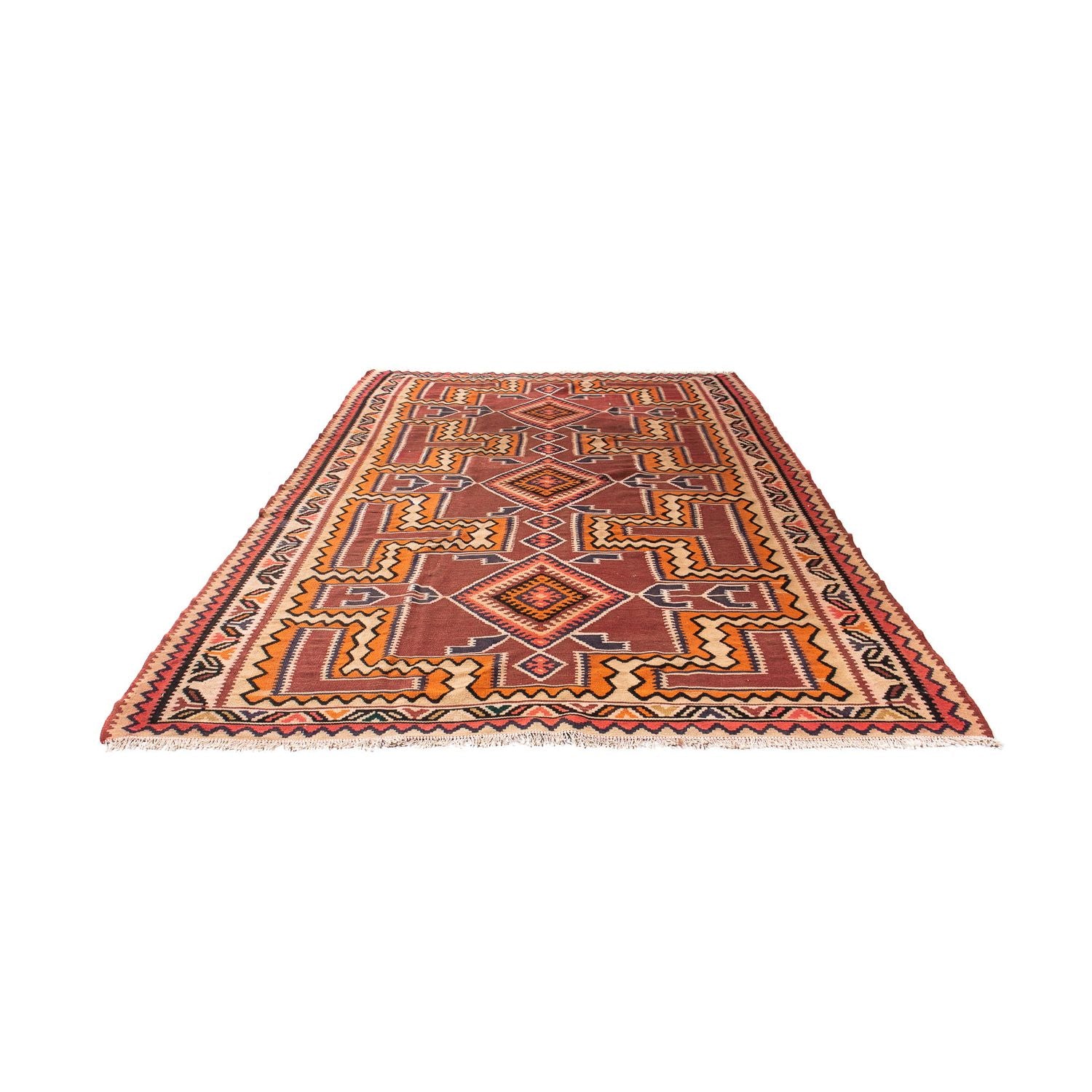 Alfombra Kelim - Antigua - 285 x 180 cm - multicolor