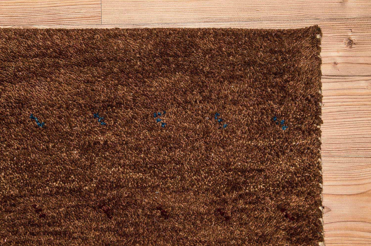 Alfombra de pasillo Alfombra Gabbeh - Indus - 302 x 82 cm - multicolor