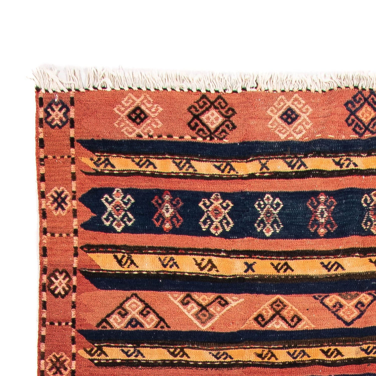 Alfombra Kelim - Antigua - 270 x 160 cm - multicolor