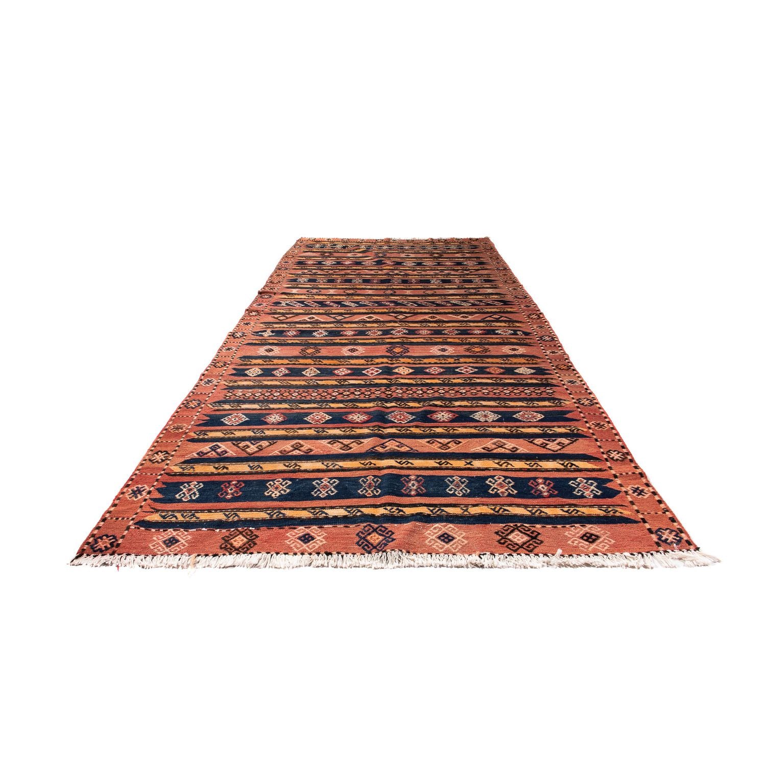 Alfombra Kelim - Antigua - 270 x 160 cm - multicolor