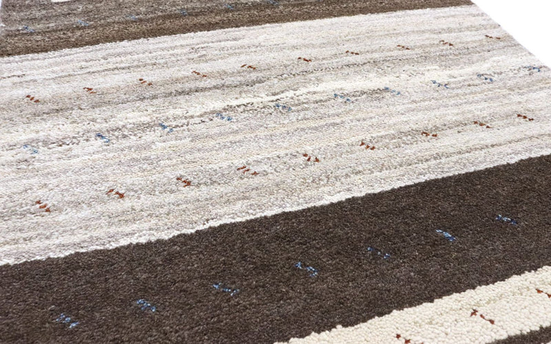 Alfombra de pasillo Alfombra Gabbeh - Indus - 293 x 81 cm - multicolor