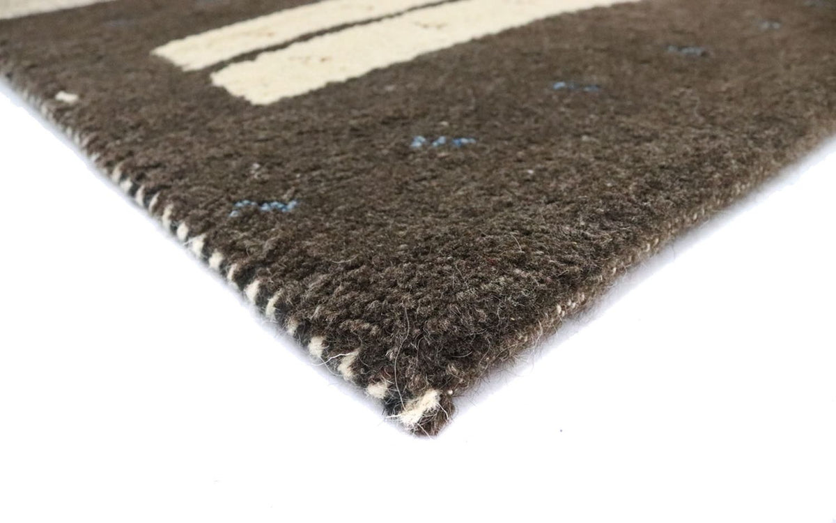Alfombra de pasillo Alfombra Gabbeh - Indus - 293 x 81 cm - multicolor
