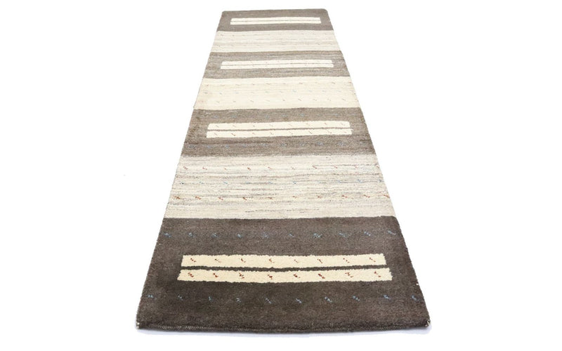Alfombra de pasillo Alfombra Gabbeh - Indus - 293 x 81 cm - multicolor