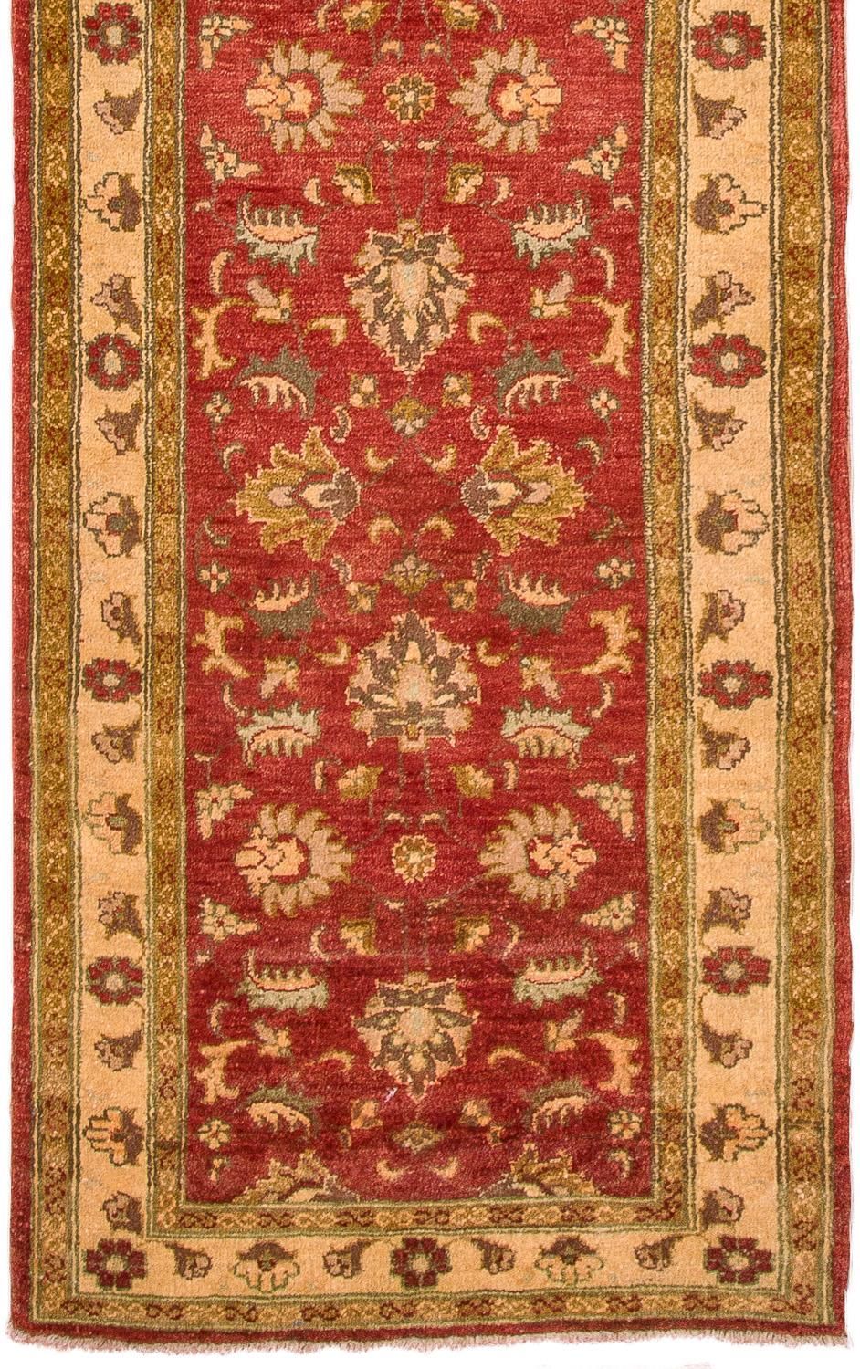 Alfombra de pasillo Alfombra Ziegler - 377 x 86 cm - rojo