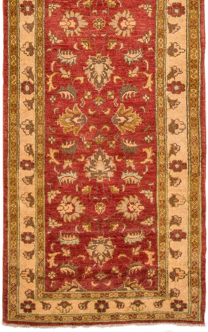 Alfombra de pasillo Alfombra Ziegler - 377 x 86 cm - rojo