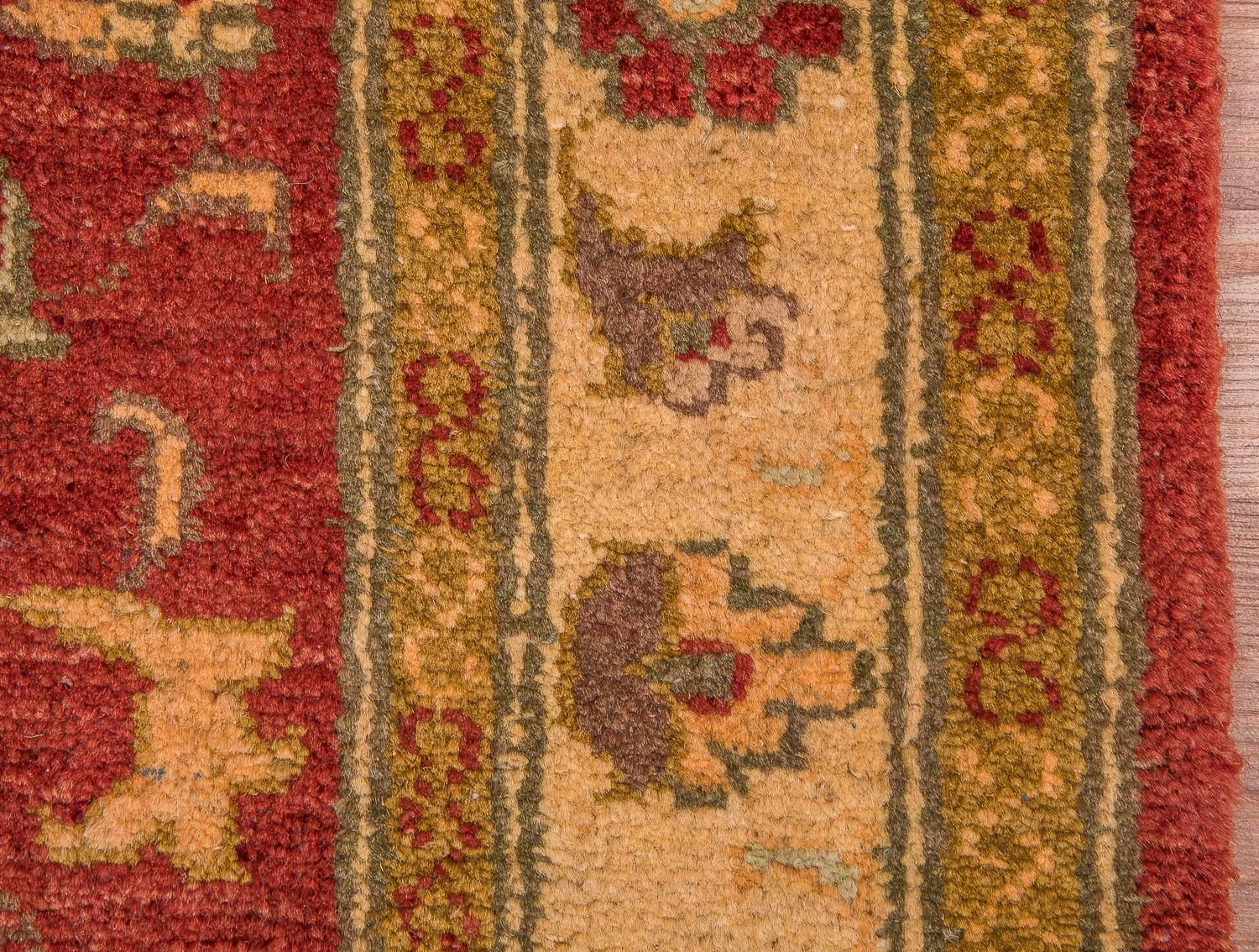 Alfombra de pasillo Alfombra Ziegler - 377 x 86 cm - rojo