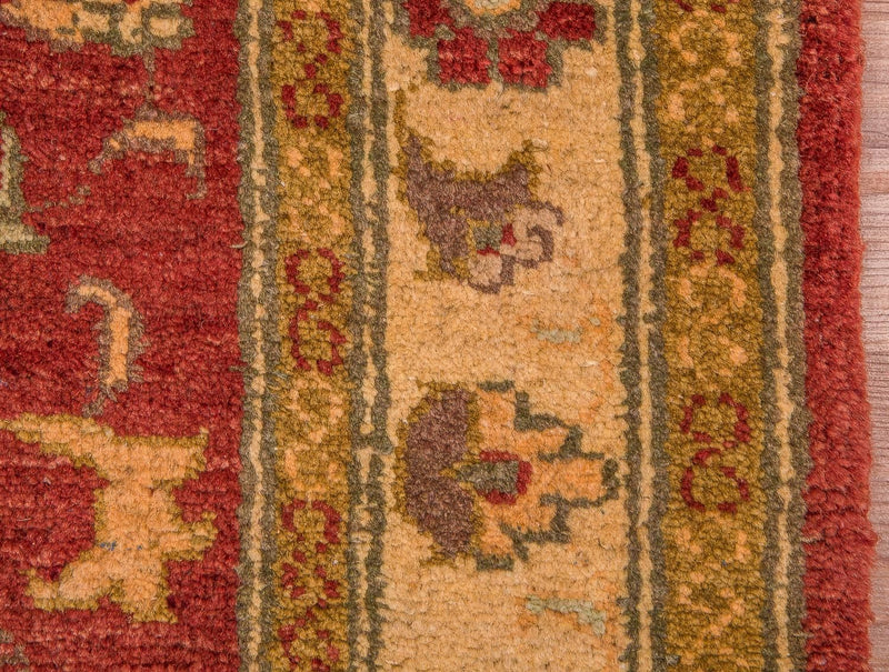Alfombra de pasillo Alfombra Ziegler - 377 x 86 cm - rojo