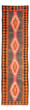 Alfombra de pasillo Alfombra Kelim - Antigua - 340 x 100 cm - multicolor
