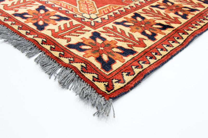 Alfombra afgana - Hatschlu - 261 x 207 cm - azul