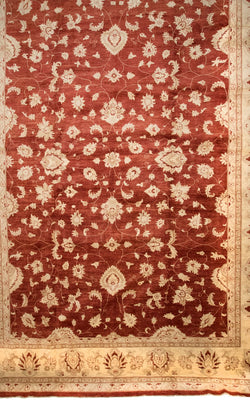 Alfombra Ziegler - 567 x 421 cm - rojo