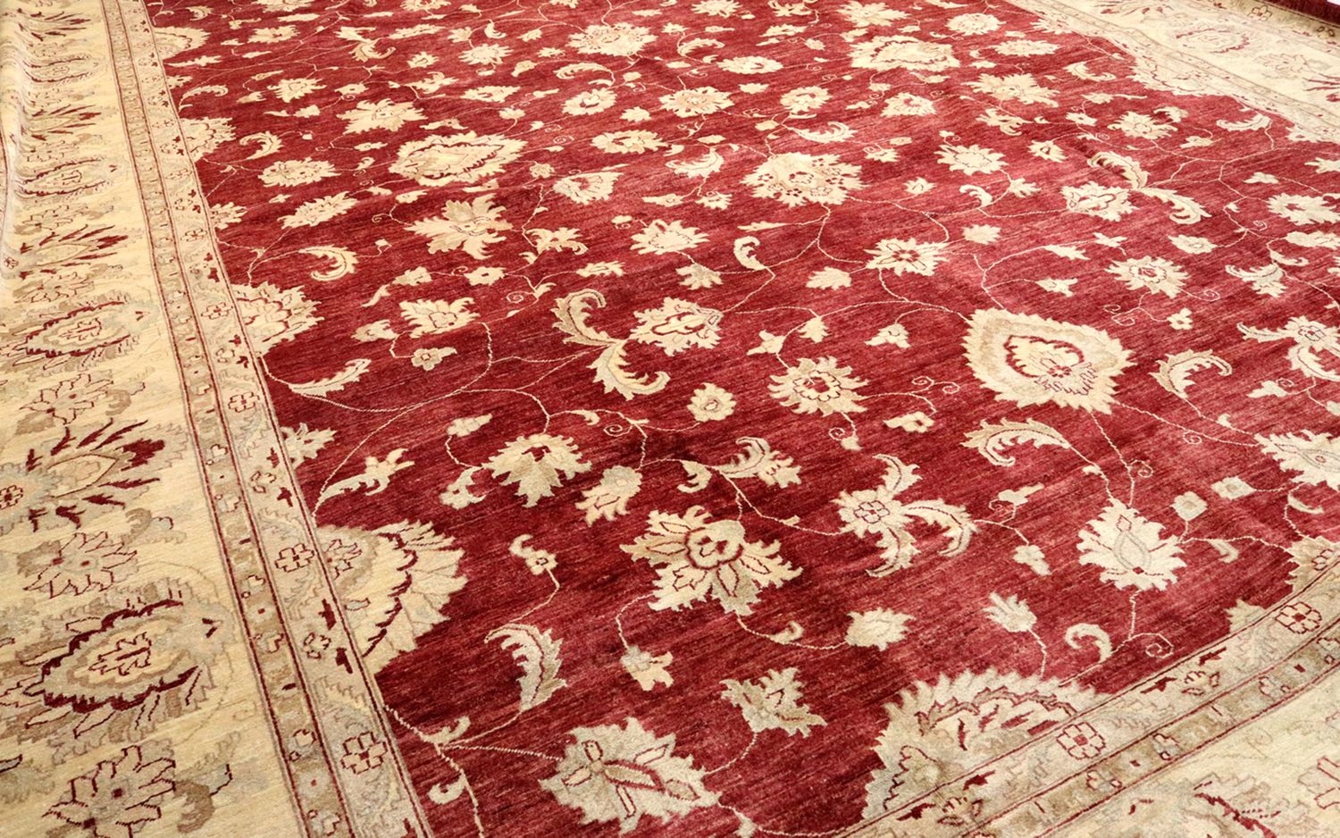 Alfombra Ziegler - 567 x 421 cm - rojo