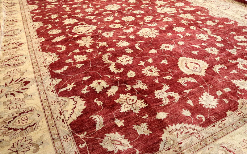 Alfombra Ziegler - 567 x 421 cm - rojo
