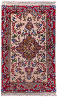 Alfombra Persa - Tabriz - Real - 160 x 97 cm - rosa
