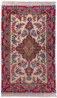 Alfombra Persa - Tabriz - Real - 160 x 97 cm - rosa