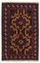 Alfombra Belutsch - 133 x 81 cm - azul