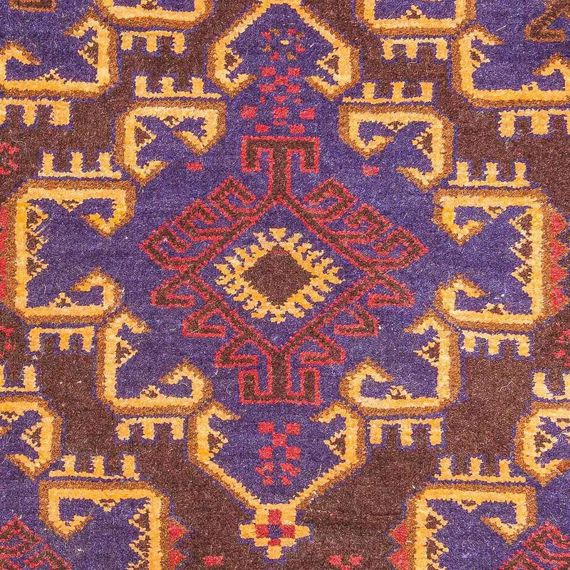 Alfombra Belutsch - 133 x 81 cm - azul