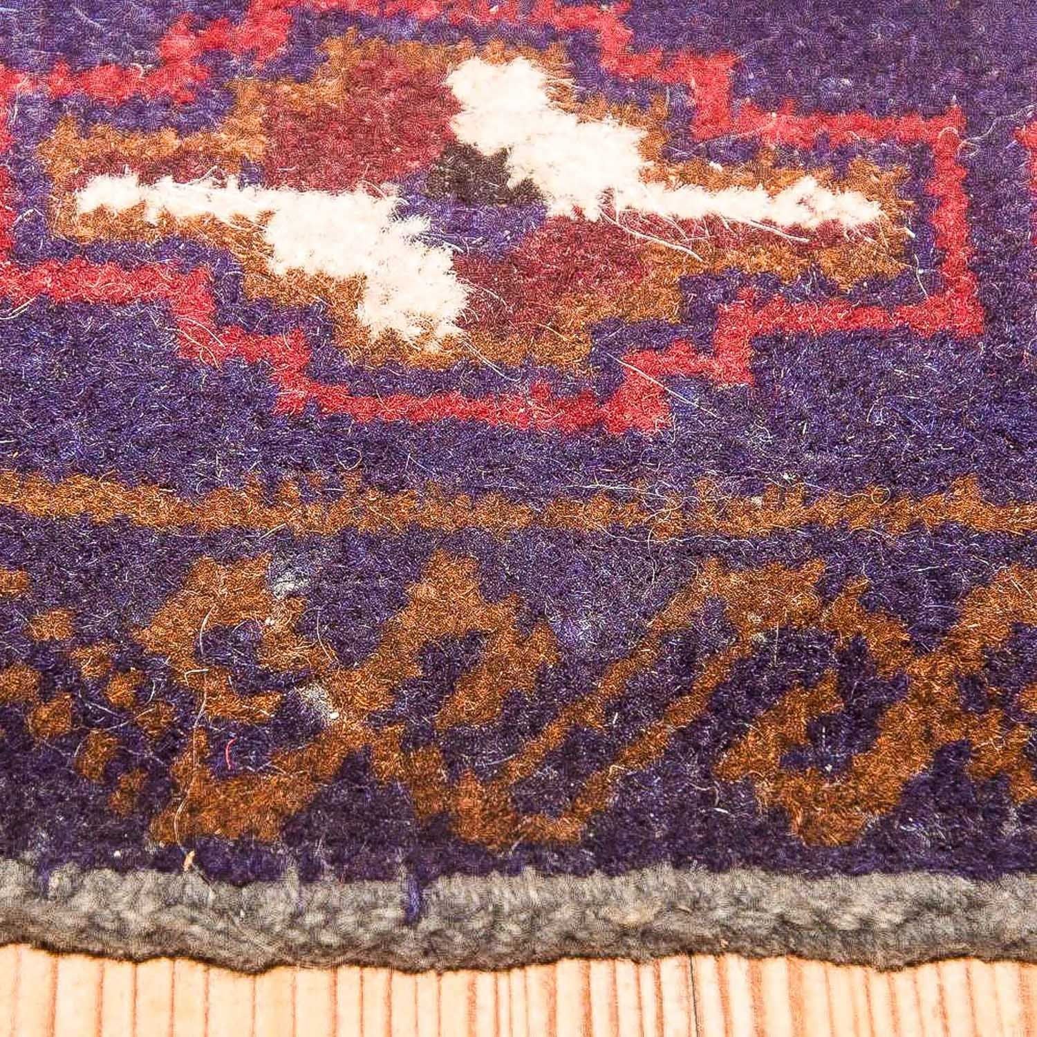 Alfombra Belutsch - 133 x 81 cm - azul