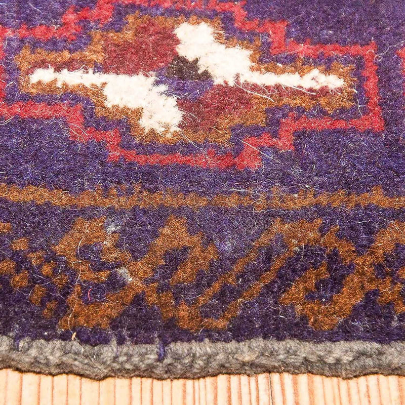 Alfombra Belutsch - 133 x 81 cm - azul