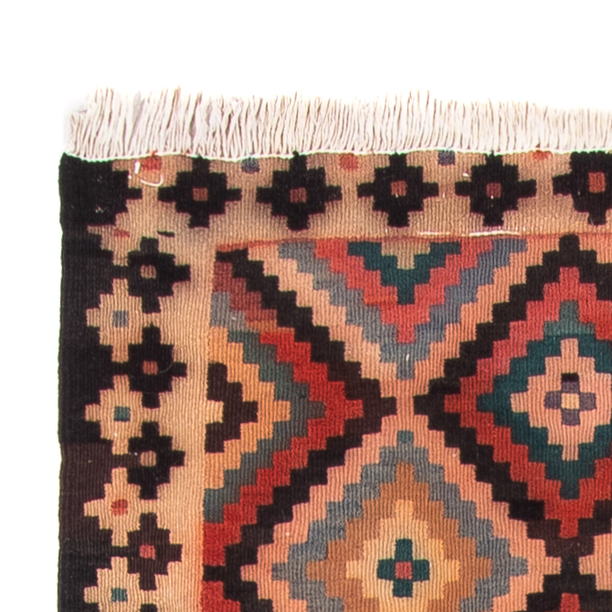 Kilim antiguo Alfombra 112x225cm