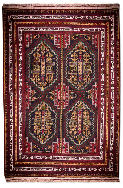 Alfombra afgana 92x145cm - Alfombra oriental