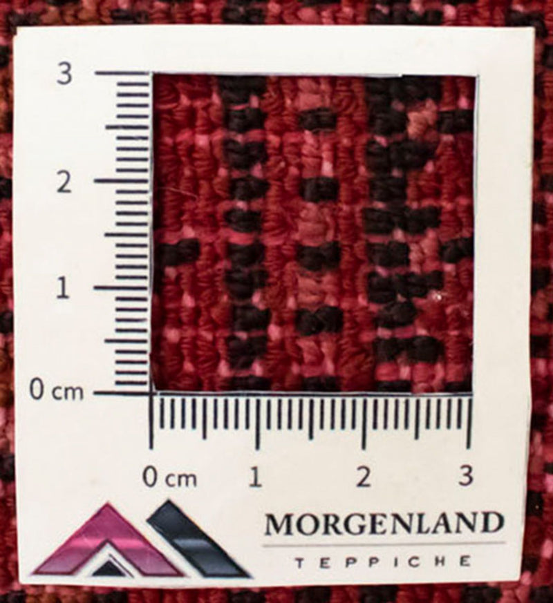 Alfombra Turkaman - 130 x 60 cm - rojo