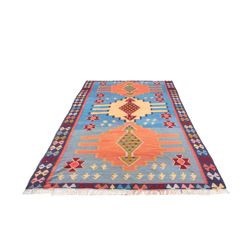 Alfombra de pasillo Alfombra Kelim - Antigua - 280 x 140 cm - multicolor