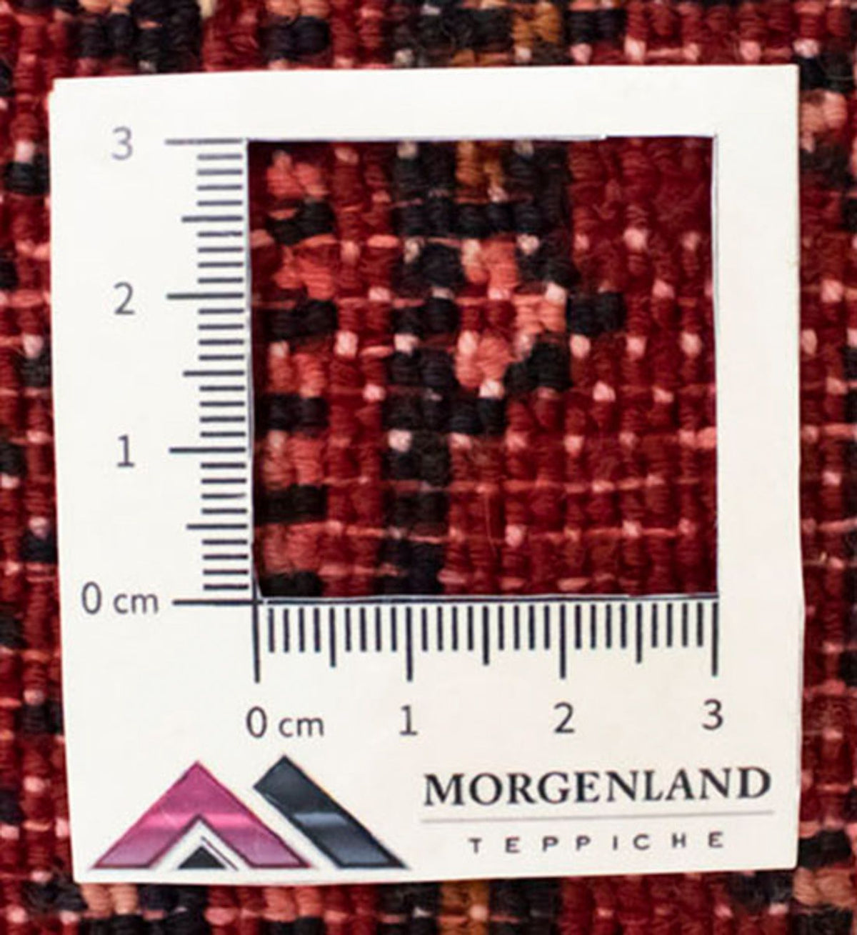 Alfombra Turkaman - 130 x 60 cm - rojo