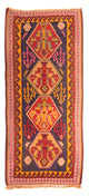 Kilim antiguo Alfombra 340x155cm