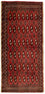 Alfombra Turkaman - 130 x 60 cm - rojo