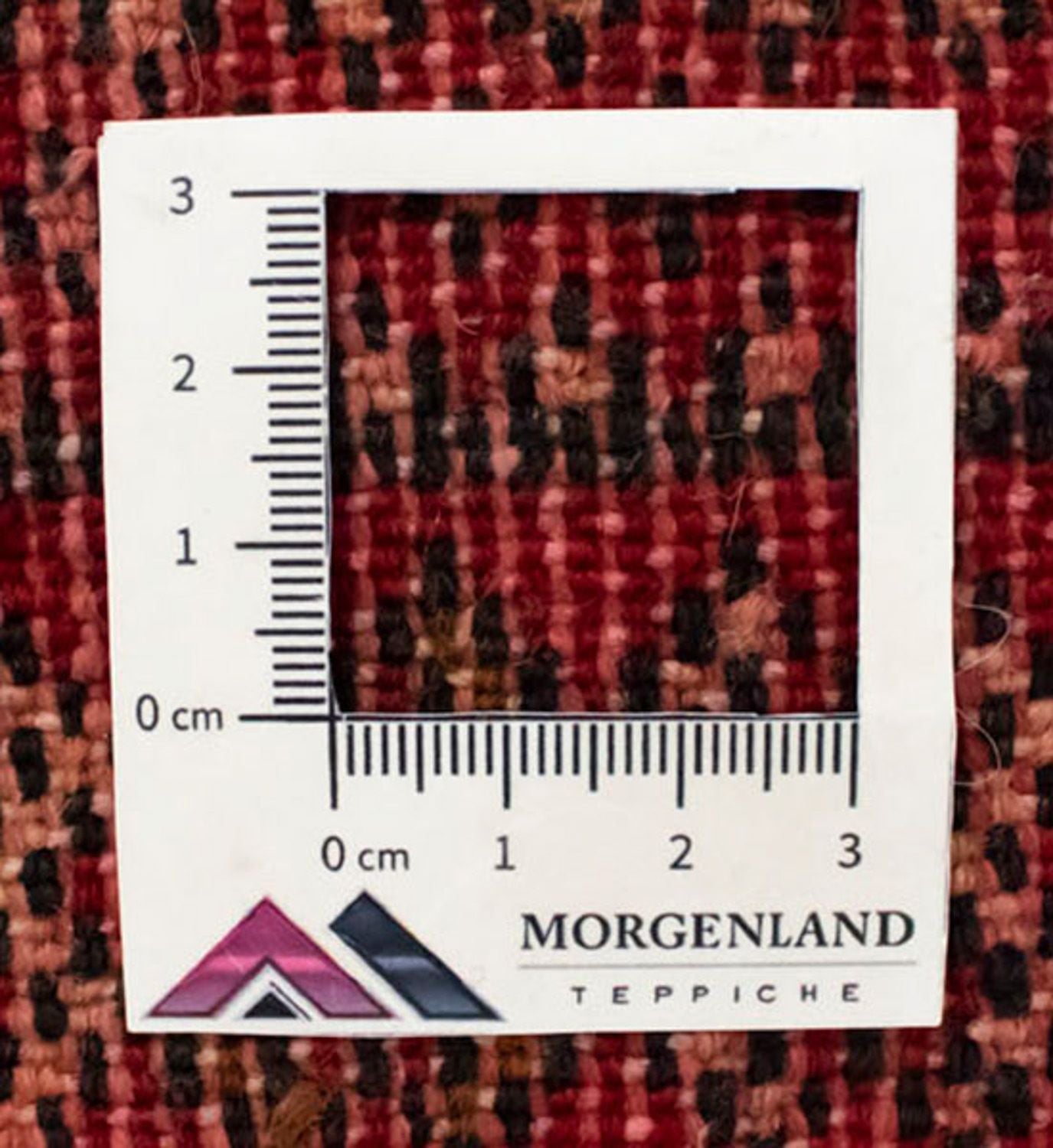 Alfombra Turkaman - 130 x 60 cm - rojo