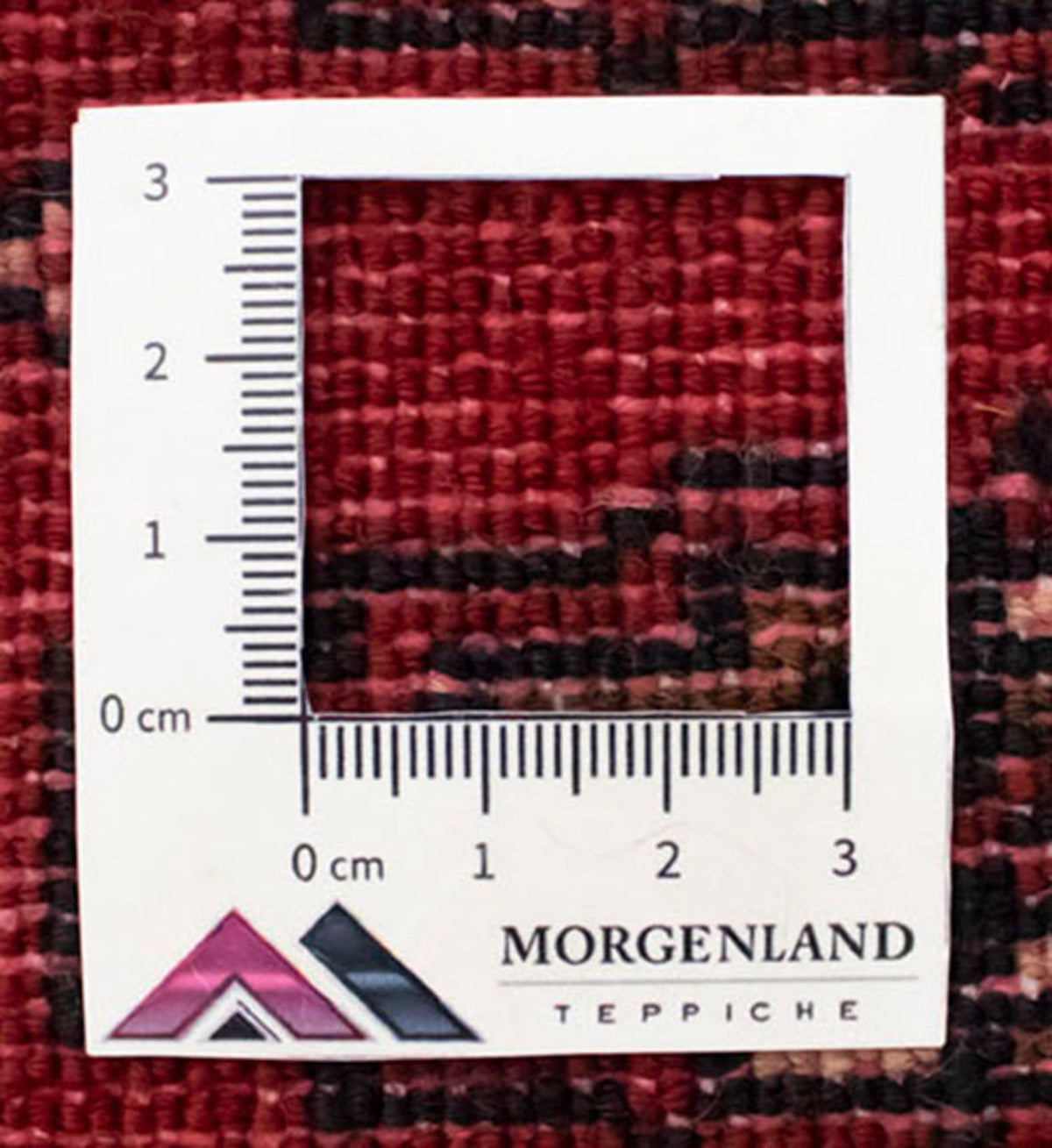 Alfombra Turkaman - 130 x 60 cm - rojo