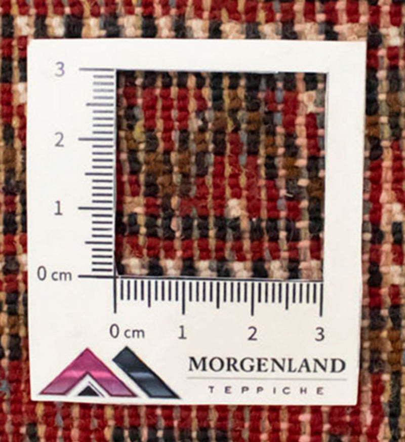 Alfombra Turkaman - 130 x 60 cm - rojo